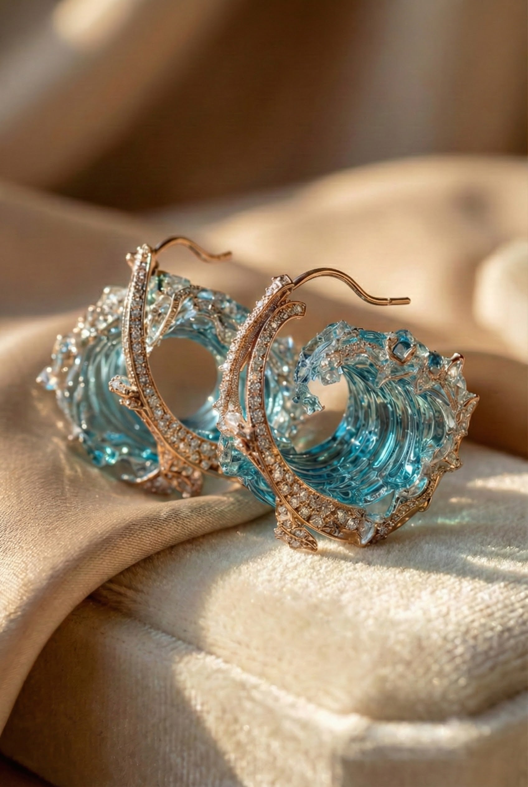 Ocean-Inspired Earrings