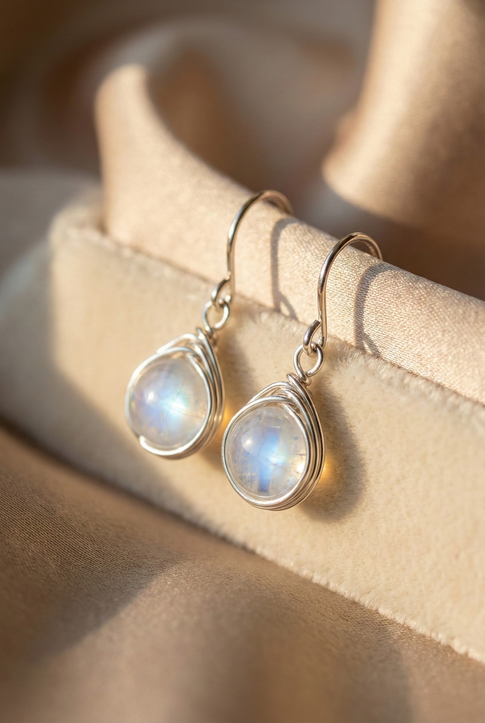 Eternal Moonstone Earrings