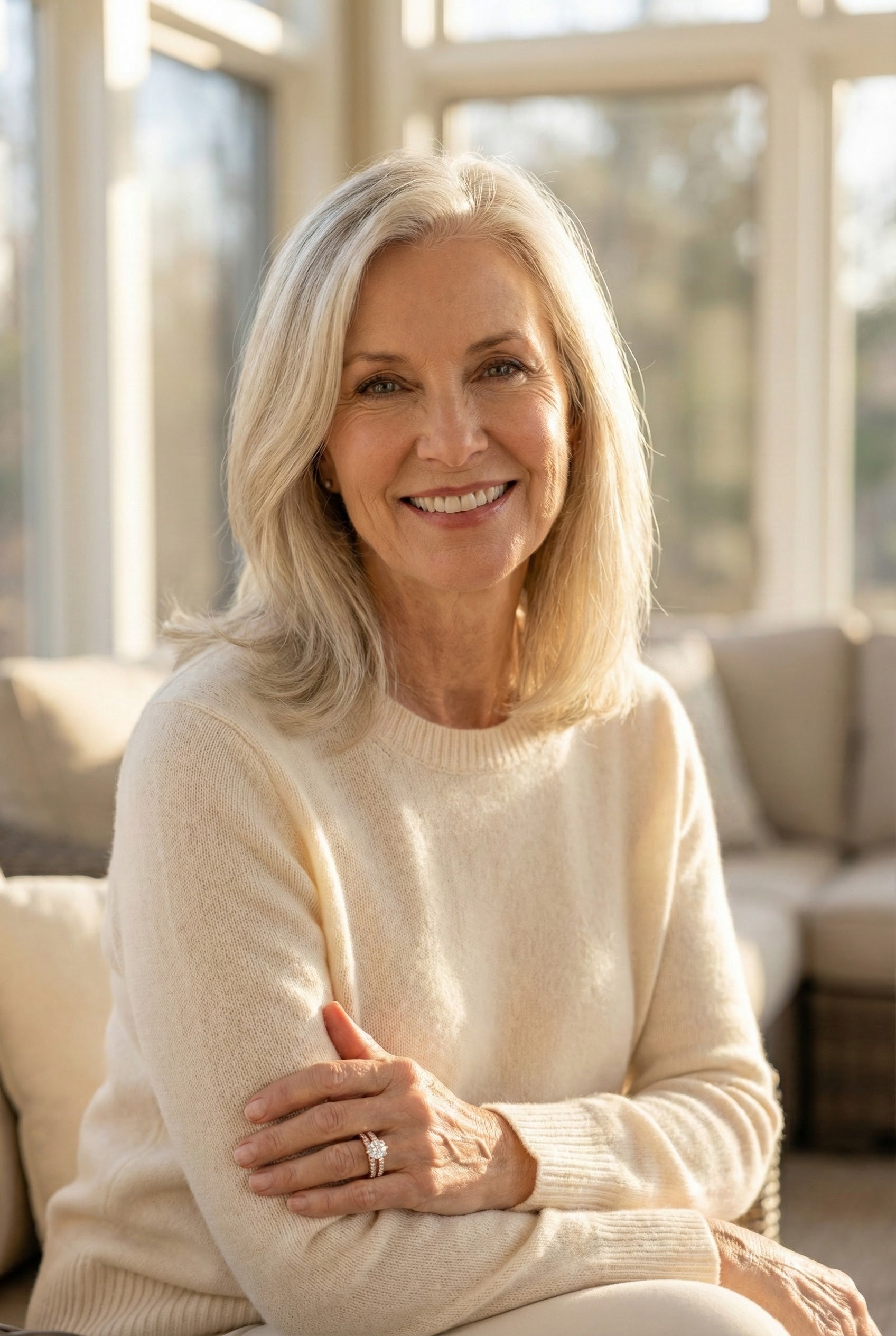 Elegant Eternal Radiance Ring Set