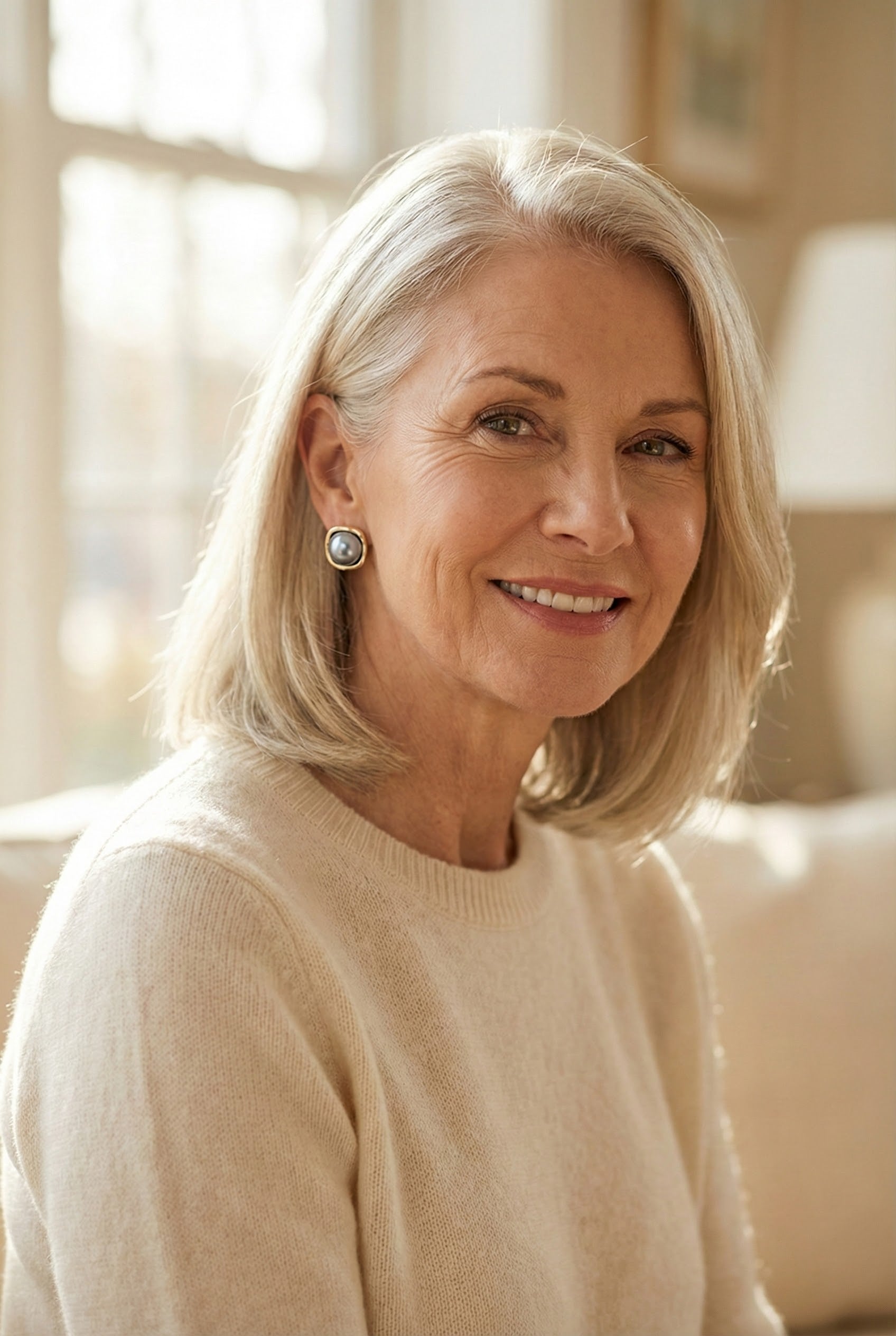 Elegant Black Pearl Earrings