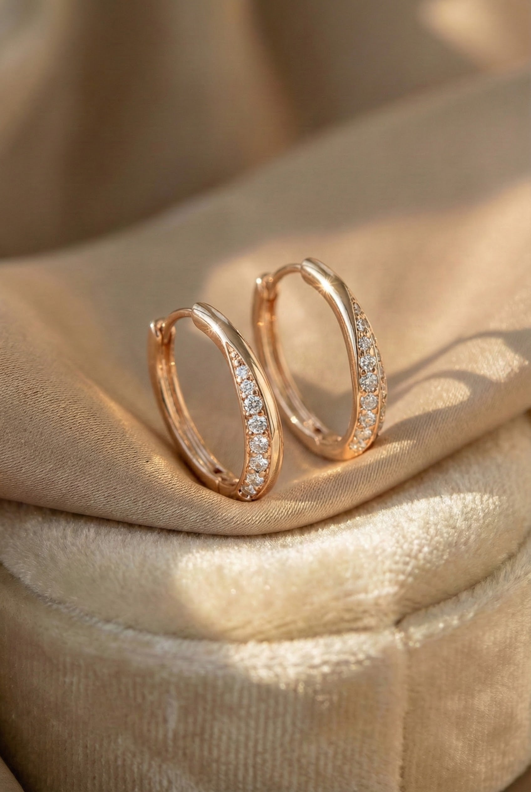 Elegant Gold Hoop Earrings