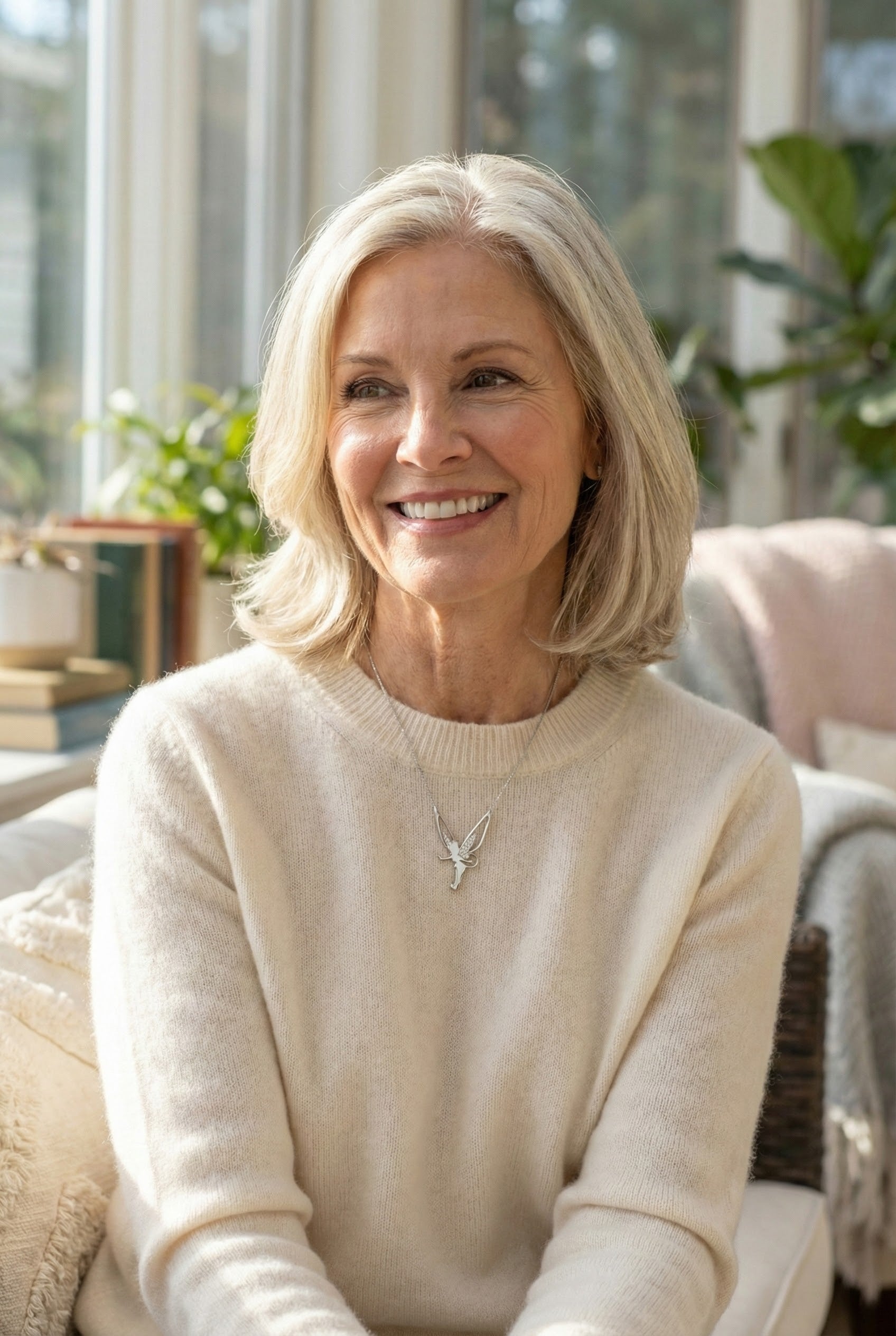 Golden Fairy Charm Necklace