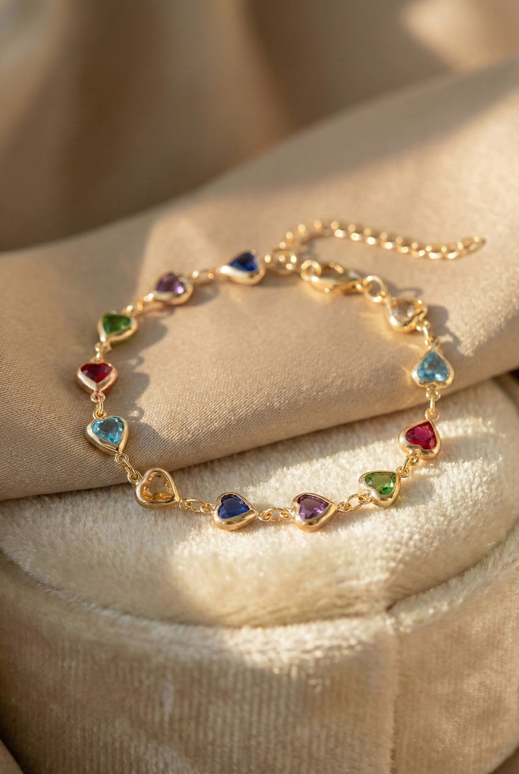 Distinctive Heart-Shaped Bracelet