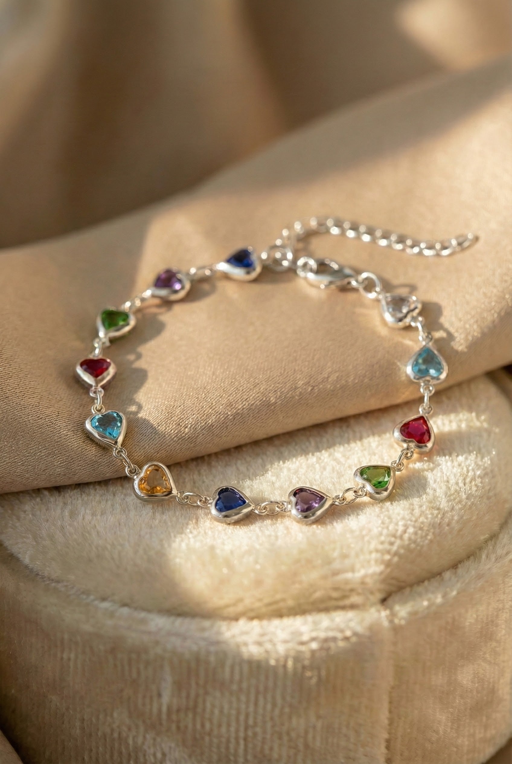 Distinctive Heart-Shaped Bracelet
