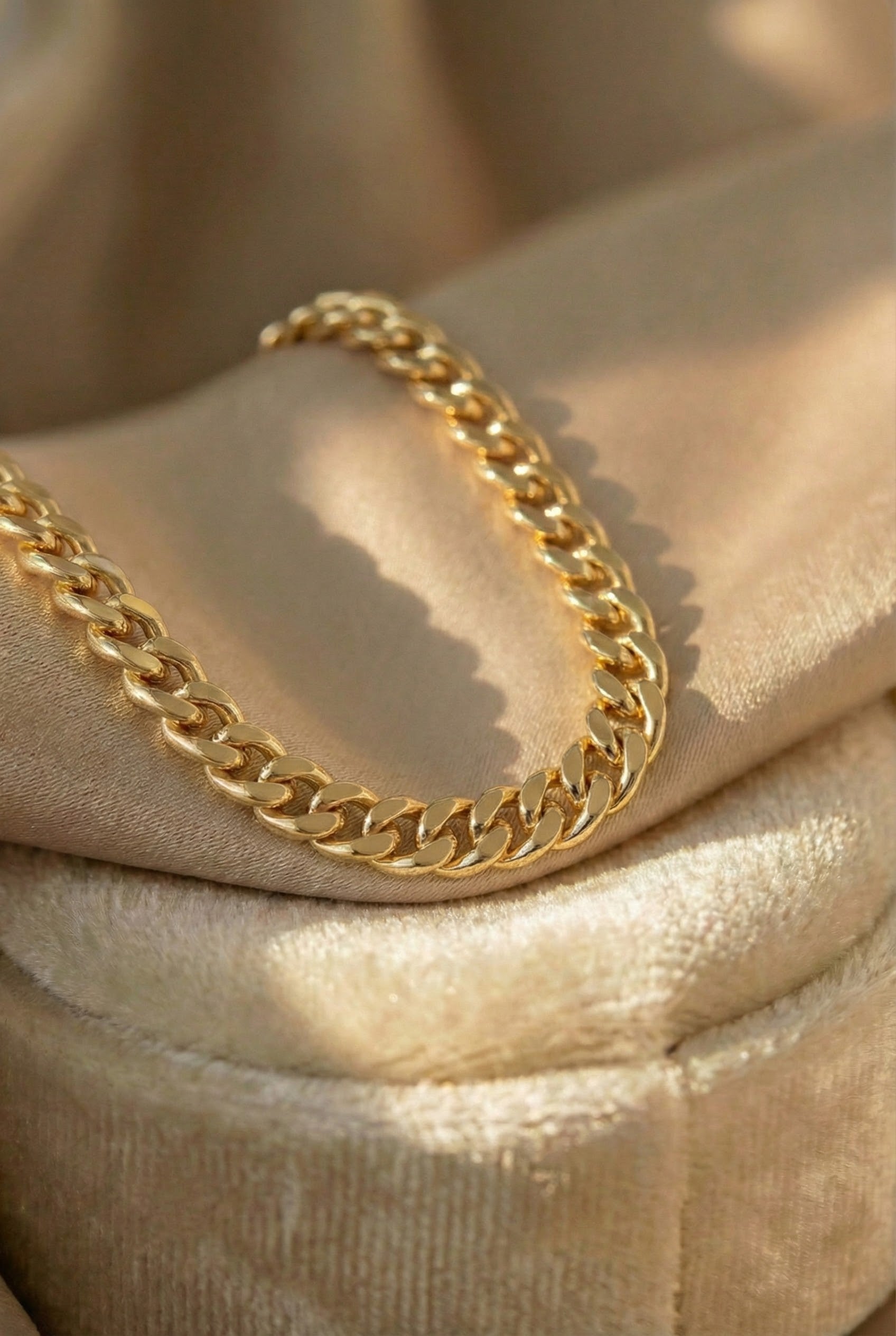 Bold Cuban Link Statement Necklace