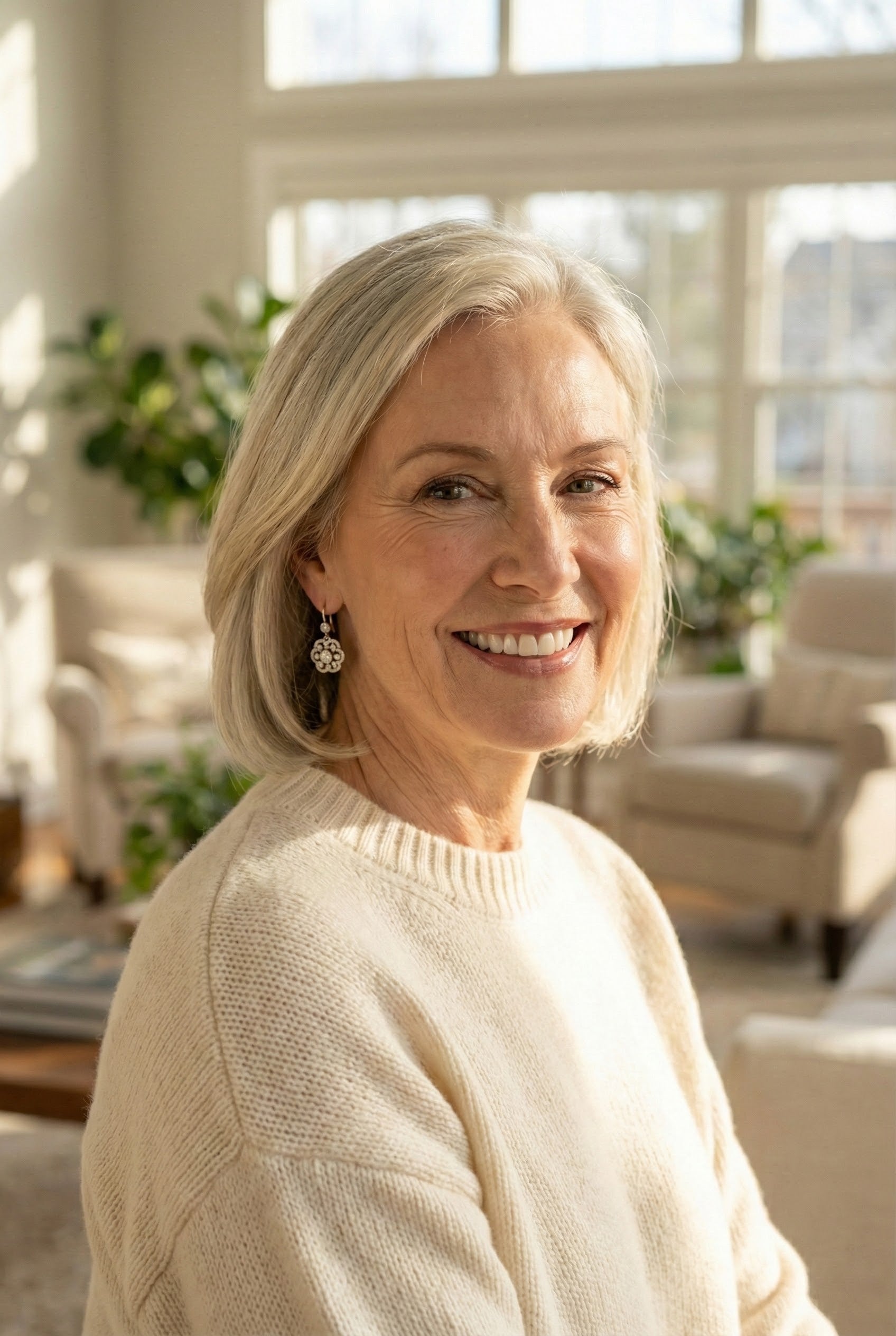 Vintage Crystal Mandala Earrings