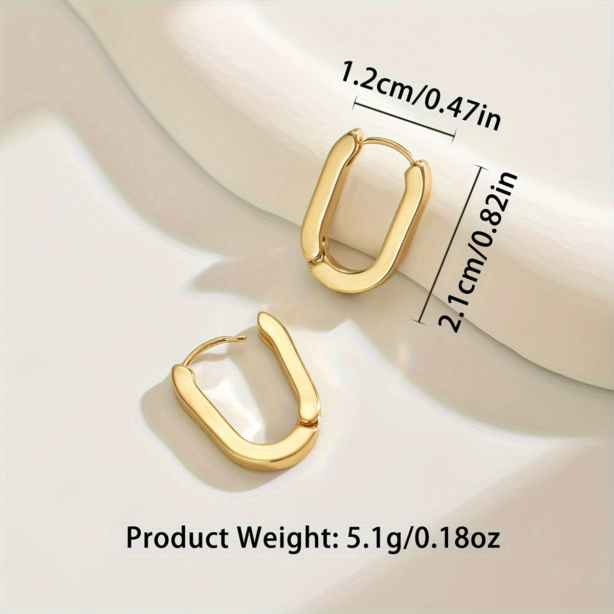 Chic Geometric Hoop Earrings