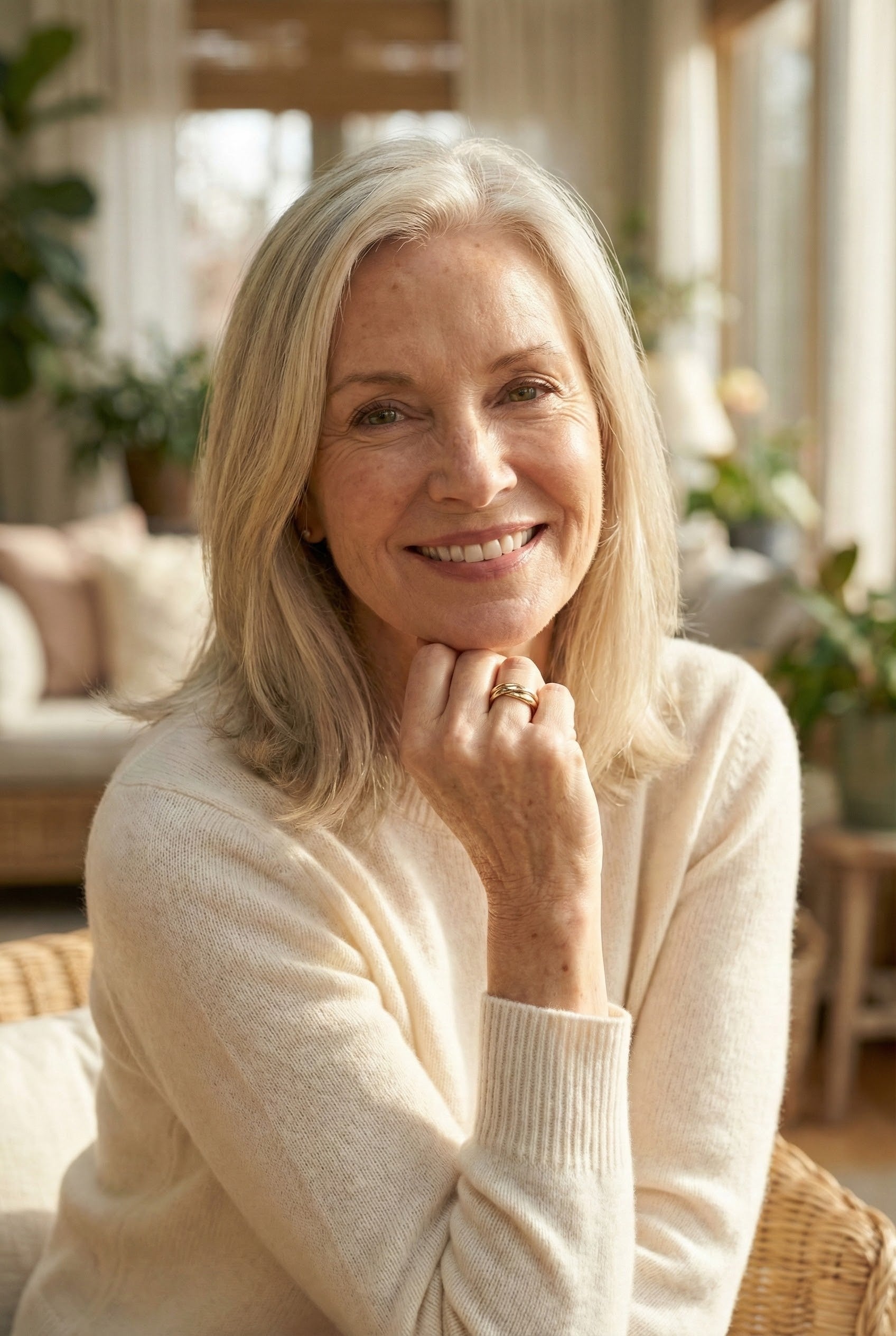 Trinity Interlocking Gold, Silver & Rose Band Ring