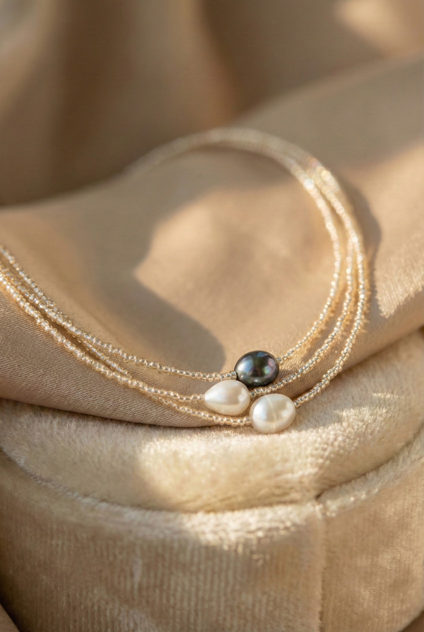 Vintage-Style Pearl Necklace
