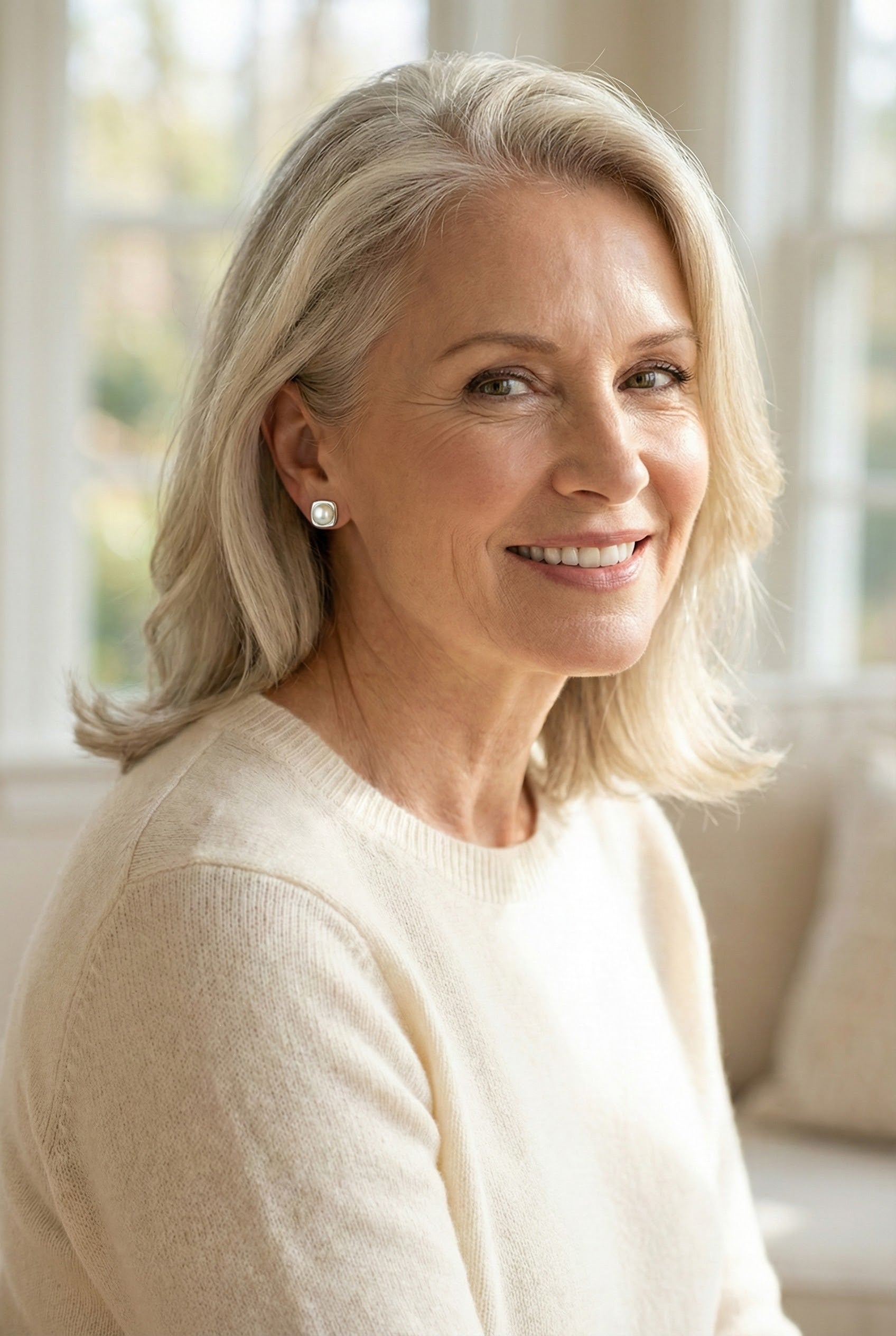 Natural Freshwater Pearl Earrings