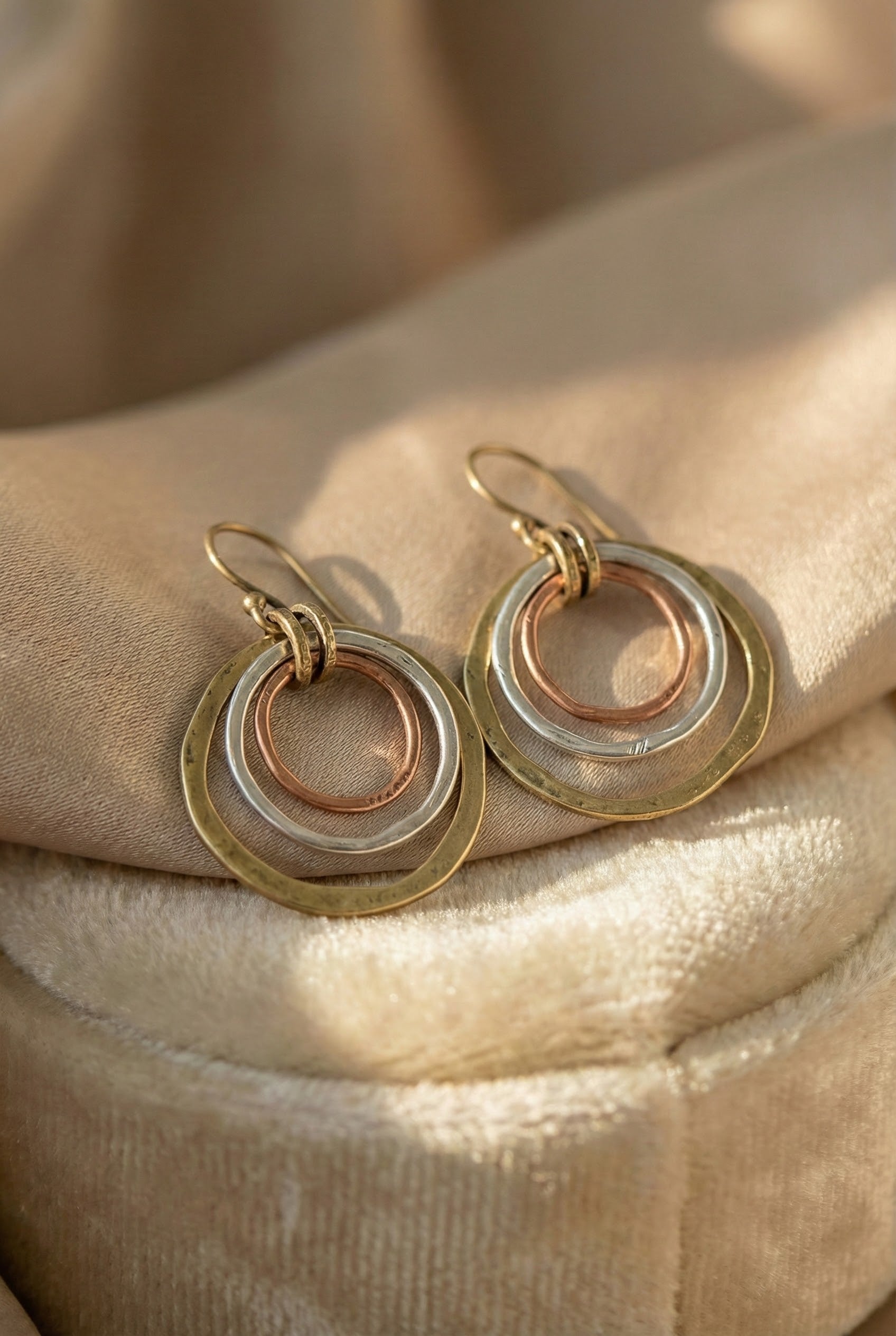 Vintage Gold and Silver Earrings