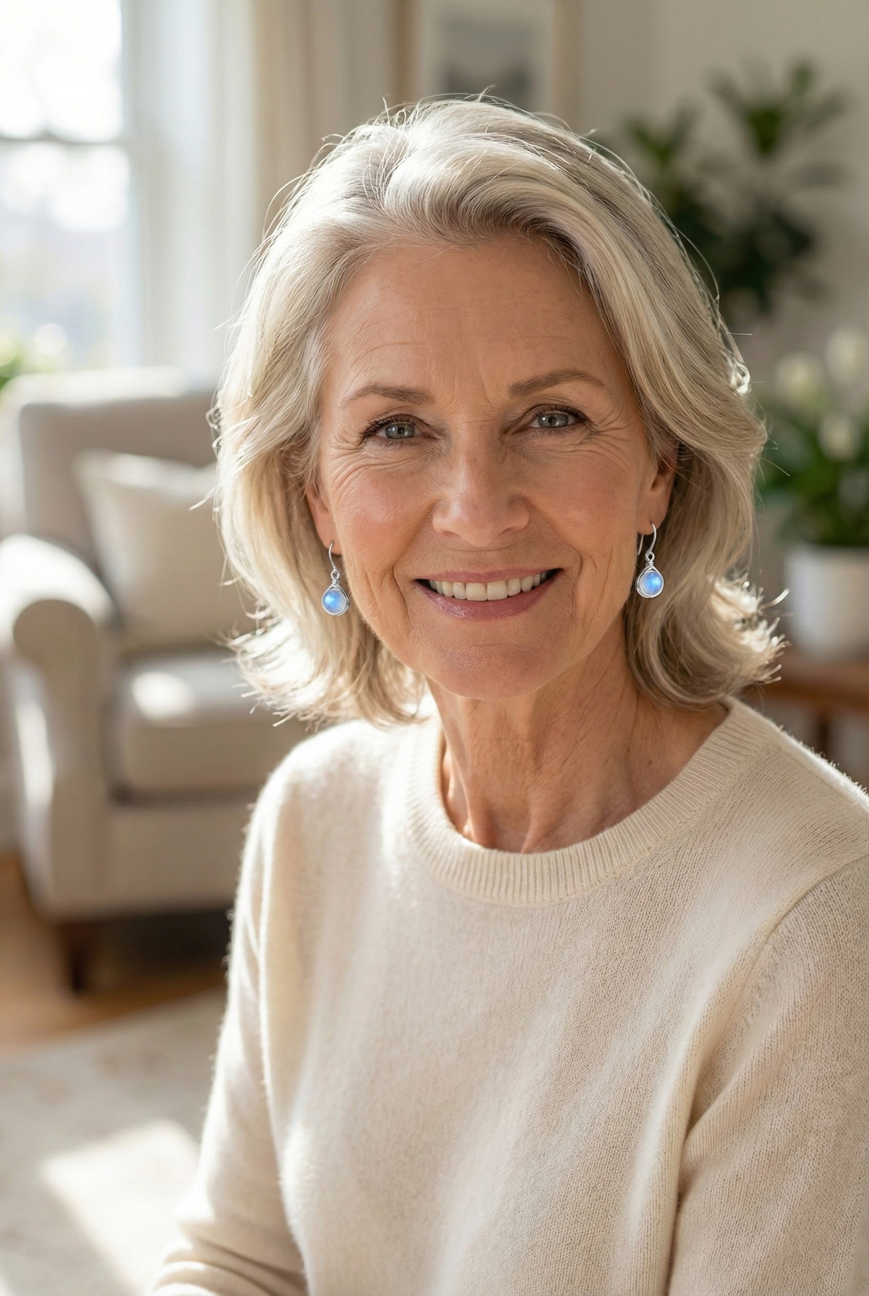 Eternal Moonstone Earrings