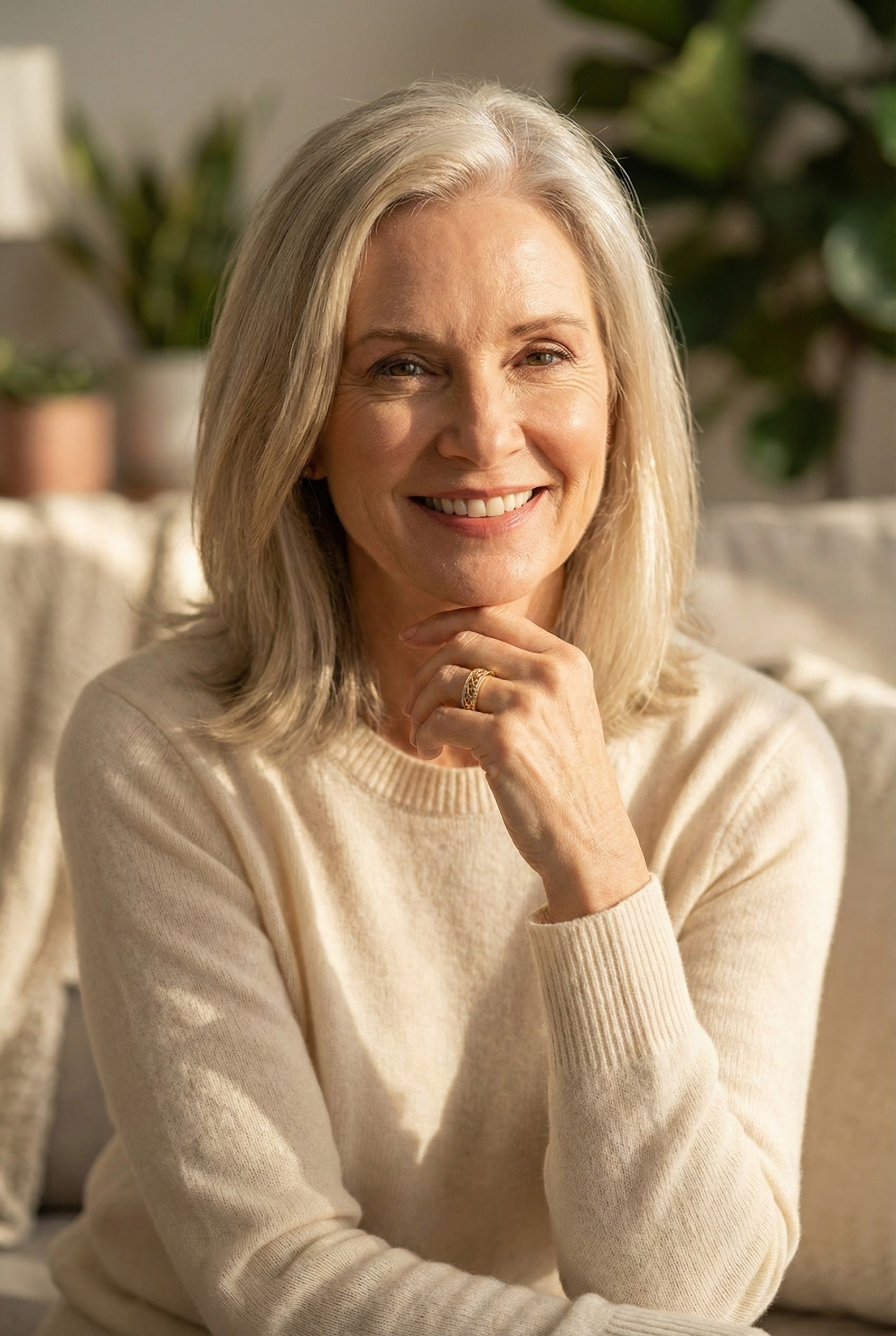 Bright Hollow Gold Ring