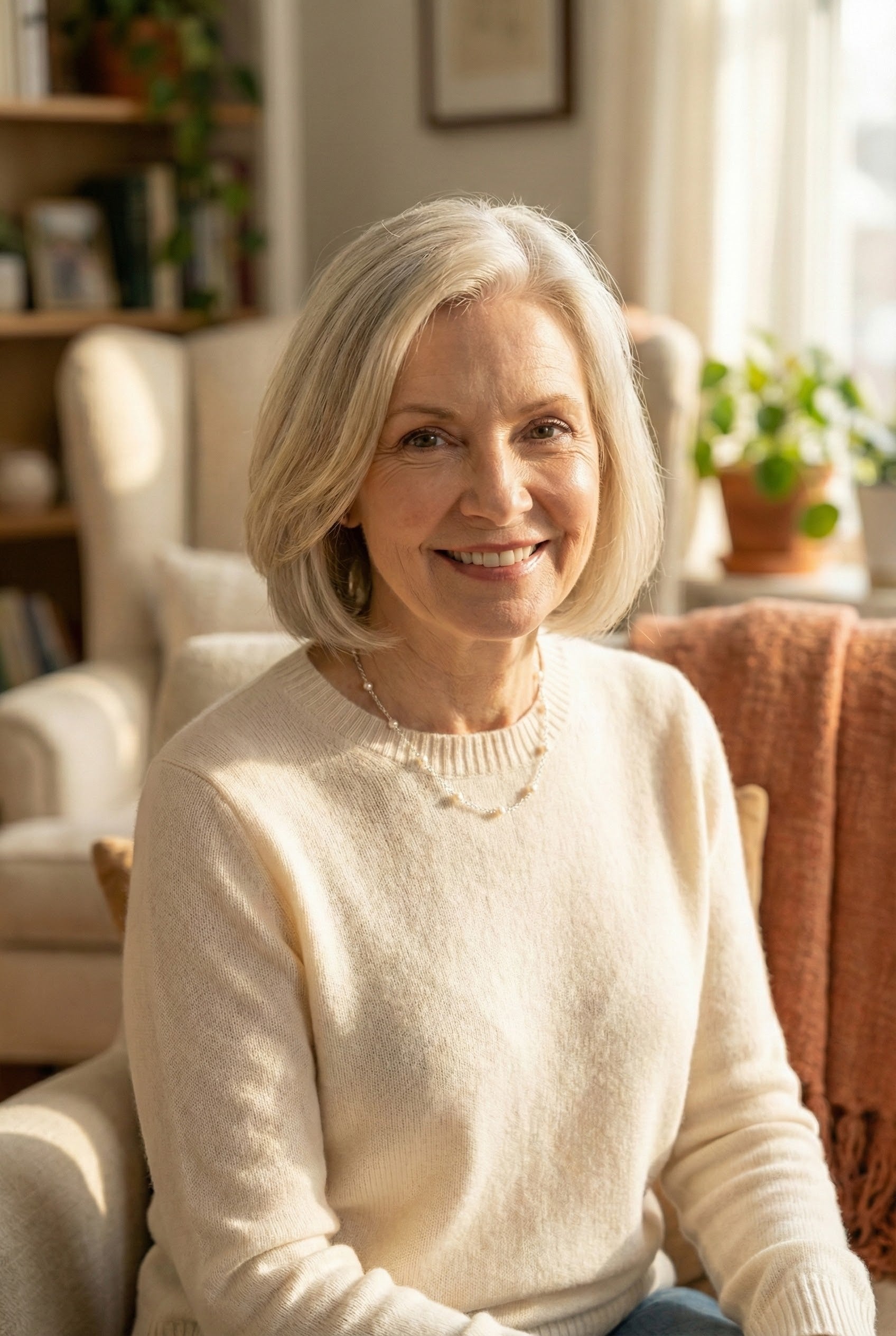 Chic Pearl Necklace with a Lustrous Finish