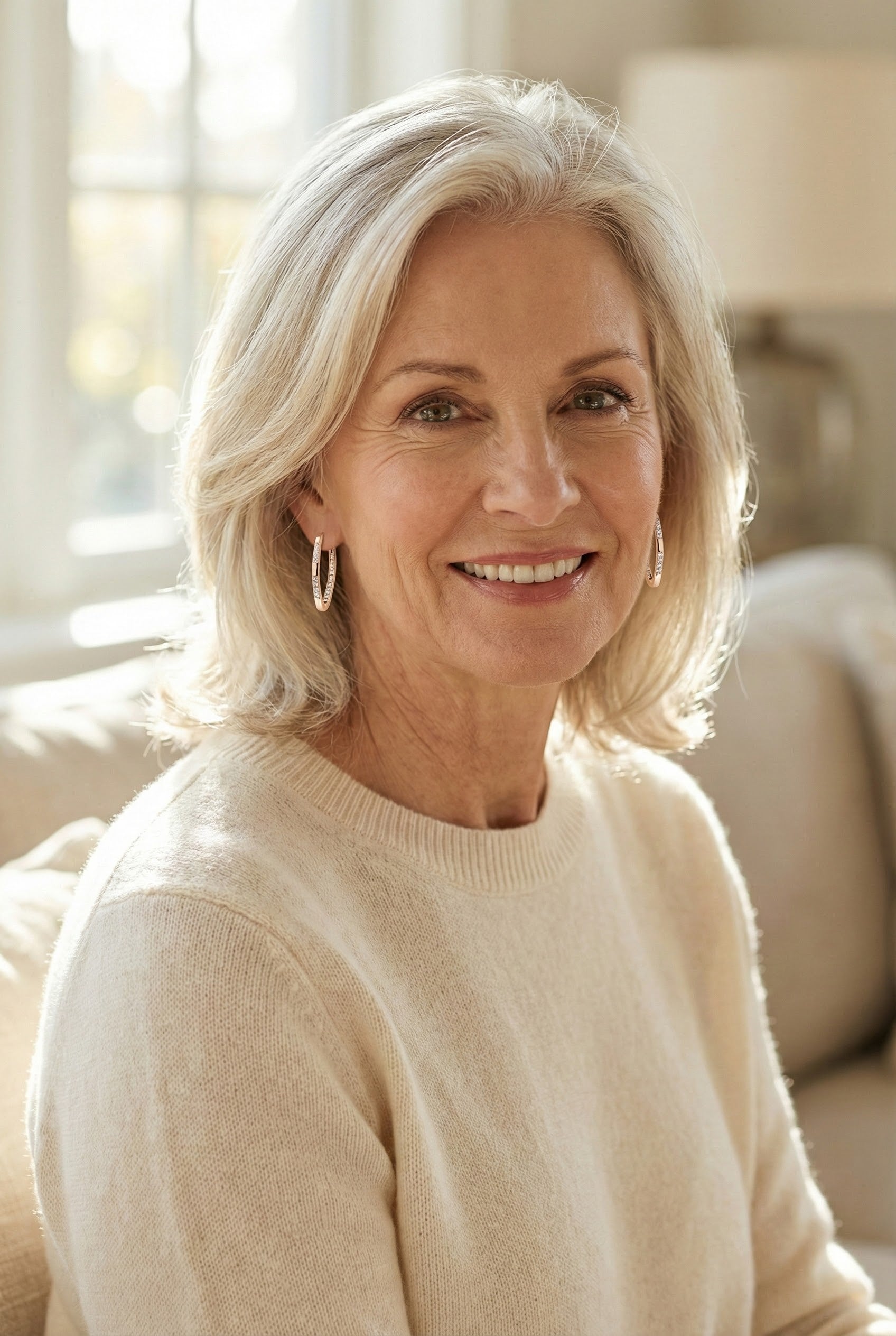 Elegant Zirconia Stone Earrings