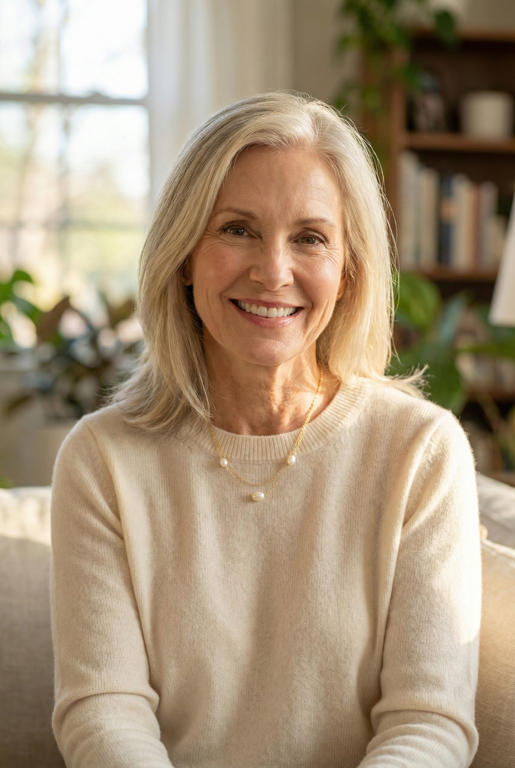 Timeless Necklace Adorned with Freshwater Pearls