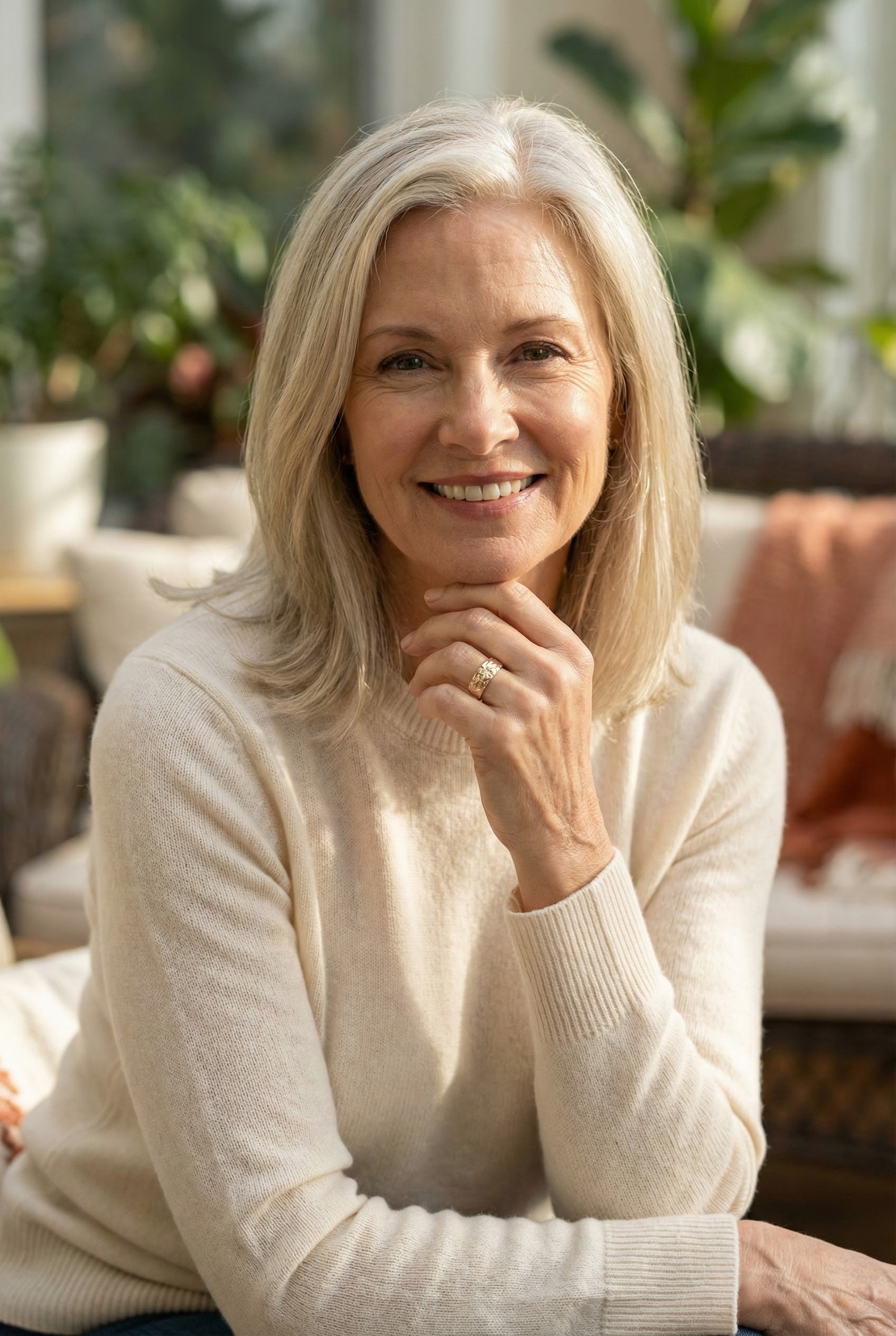 Antique Flower Gold Ring